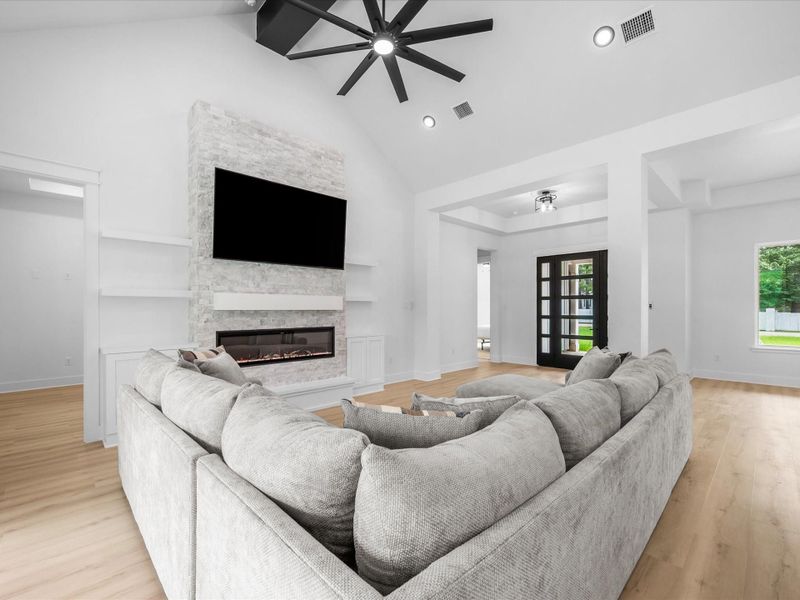 Furnished interior view inside a new home in , Hockley (Image 31).