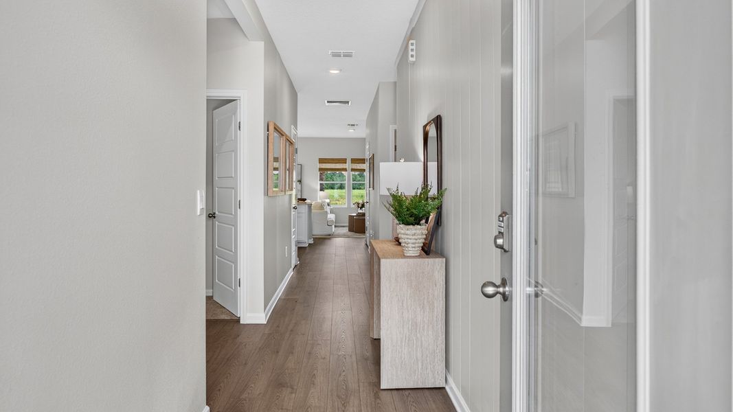 Furnished interior view inside a new home in Copes Landing, Jacksonville (Image 3).