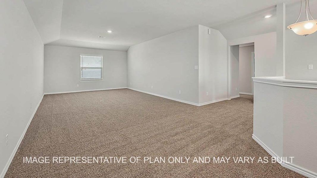 Spacious, unfurnished interior of a new home in Southern Pointe, College Station (Image 18).