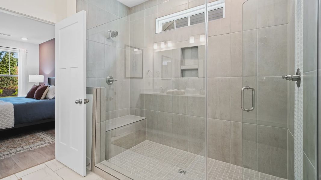 Furnished interior view inside a new home in Creeks at Midway, Anderson (Image 21).