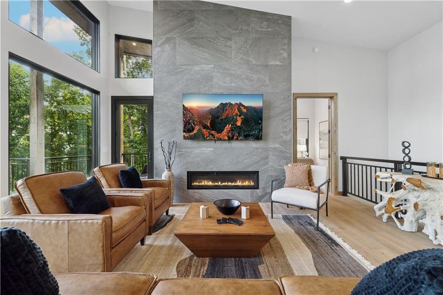 Furnished interior view inside a new home in , Blairsville (Image 27).