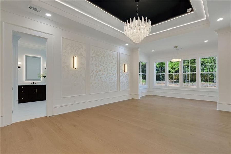 Spacious, unfurnished interior of a new home in , Monroe (Image 139).