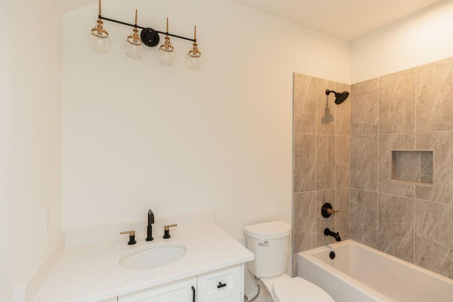 Furnished interior view inside a new home in , Beaumont (Image 12).