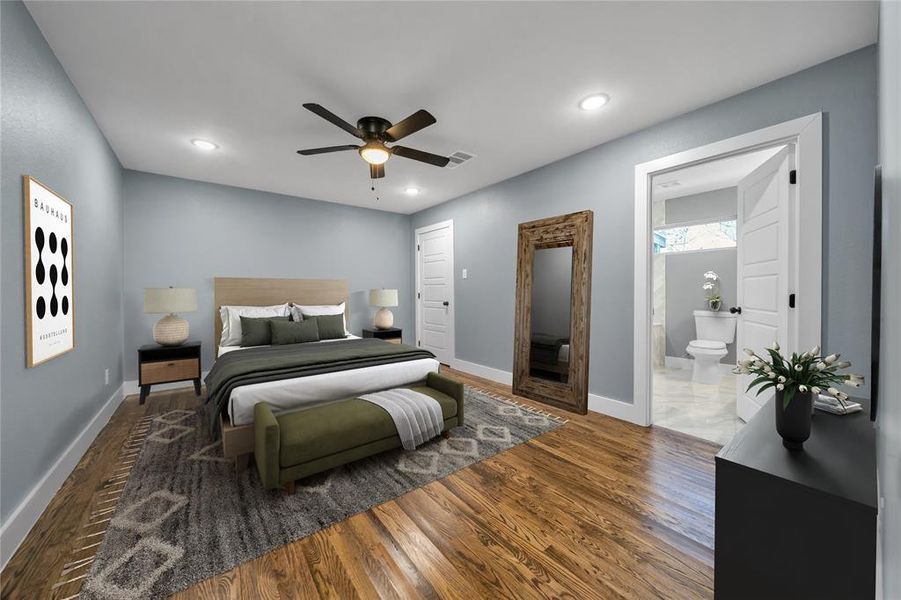 Furnished interior view inside a new home in , Kemp (Image 7).