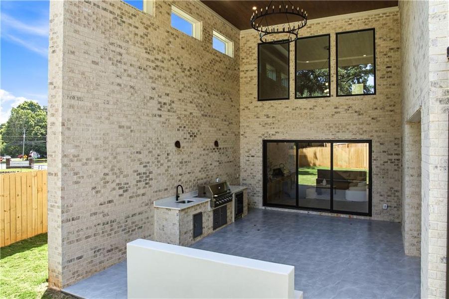 Exterior details and patio area of a home in , Lawrenceville (Image 32).