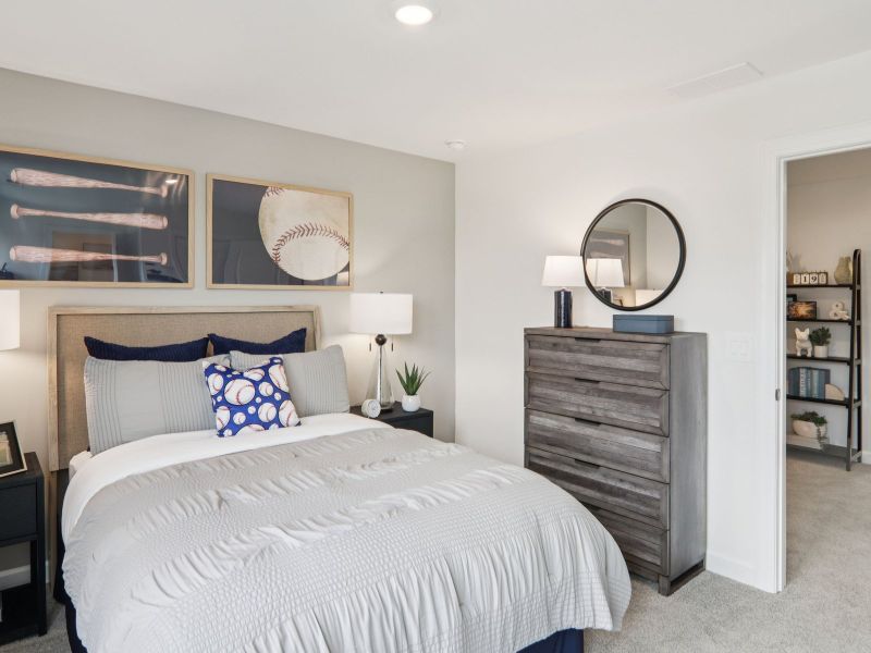Furnished interior view inside a new home in Meadows at Wilson Farms - The Summit Series, Fort Mill (Image 16).