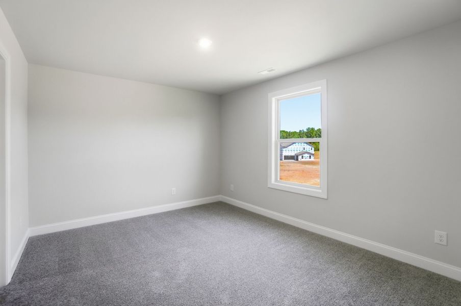Spacious, unfurnished interior of a new home in Blair Place, Monroe (Image 38). Spacious, unfurnished interior of a new home in Blair Place, Monroe (Image 38).