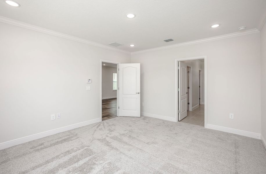 Representative unfurnished interior of a home built from the Carrington by Maronda Homes in Malabar Springs, Palm Bay (Image 22).