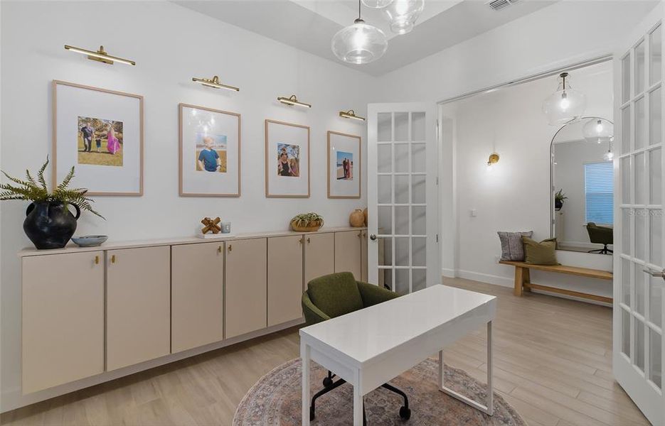 Furnished interior view inside a new home in , Palmetto (Image 44).