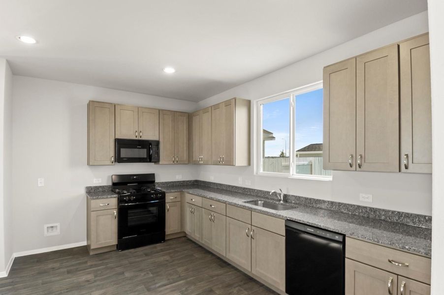 Furnished interior view inside a new home in Harvest Ridge, Elgin (Image 8).