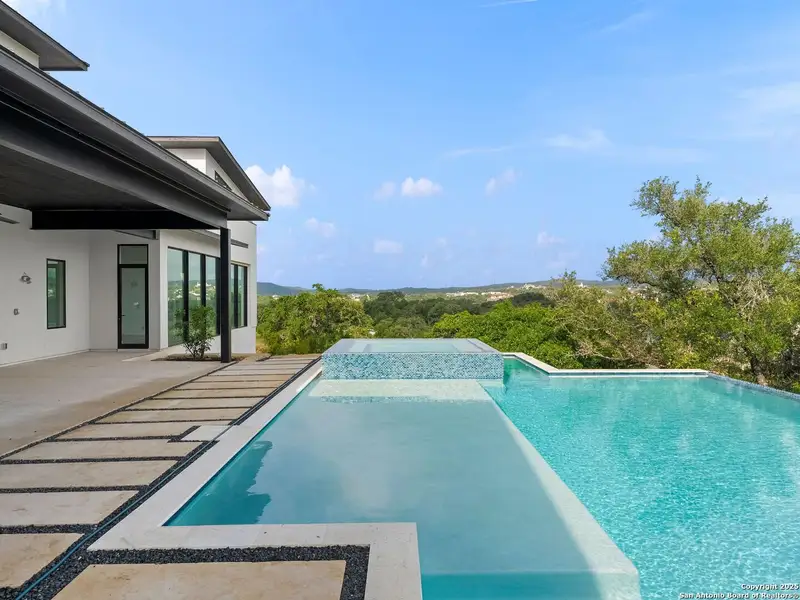 Exterior details and patio area of a home in , Boerne (Image 3).