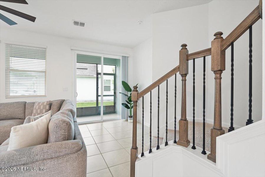 Furnished interior view inside a new home in , St. Augustine (Image 8).