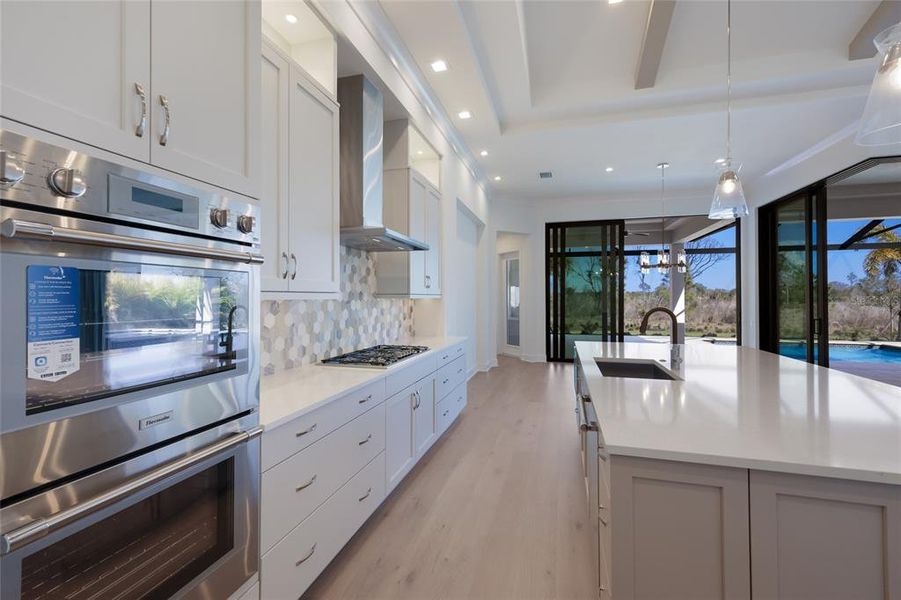 Furnished interior view inside a new home in Wild Blue at Waterside, Sarasota (Image 7). Furnished interior view inside a new home in Wild Blue at Waterside, Sarasota (Image 7).