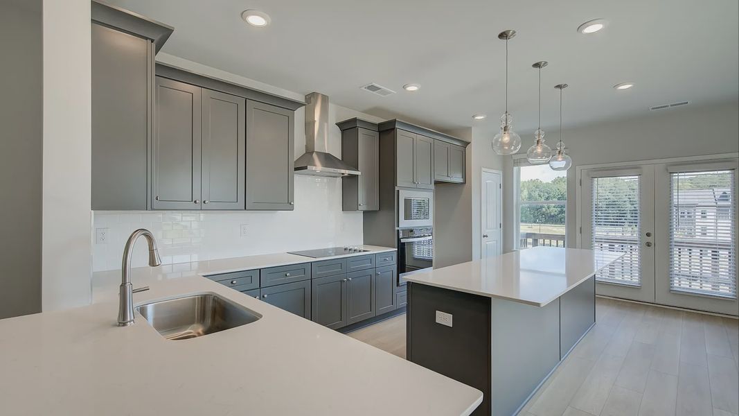 Furnished interior view inside a new home in Daybreak, Newnan (Image 10).