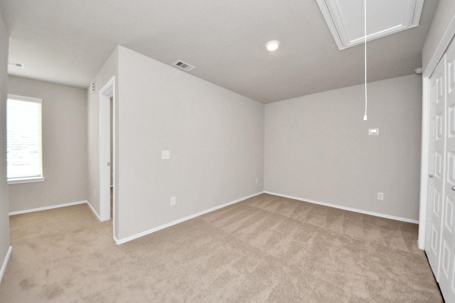 When you enter upstairs, the Primary is to the right When you enter upstairs, the Primary is to the right