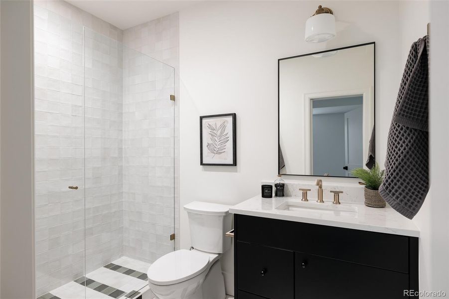 Furnished interior view inside a new home in , Denver (Image 31). Furnished interior view inside a new home in , Denver (Image 31).