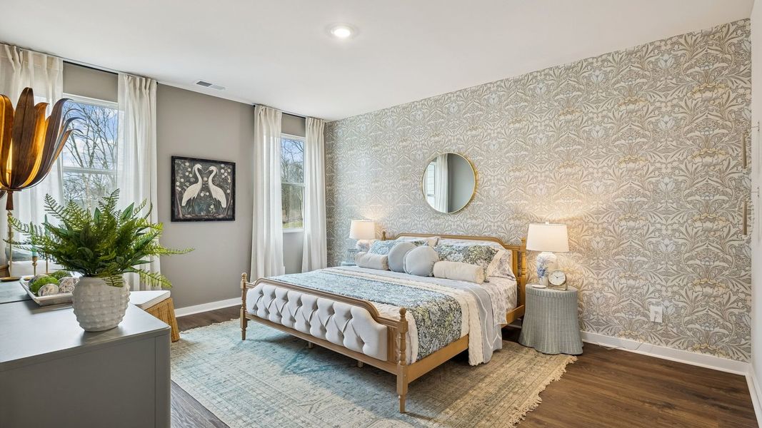 Furnished interior view inside a new home in Reserve at Hickory Ridge, Columbia (Image 26).