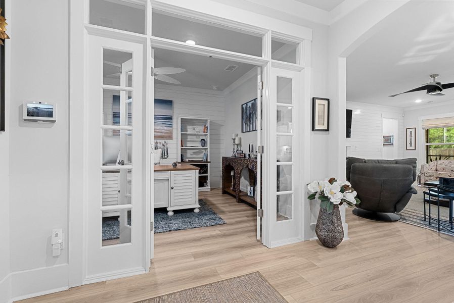 Furnished interior view inside a new home in Sea Island Preserve, Johns Island (Image 9).