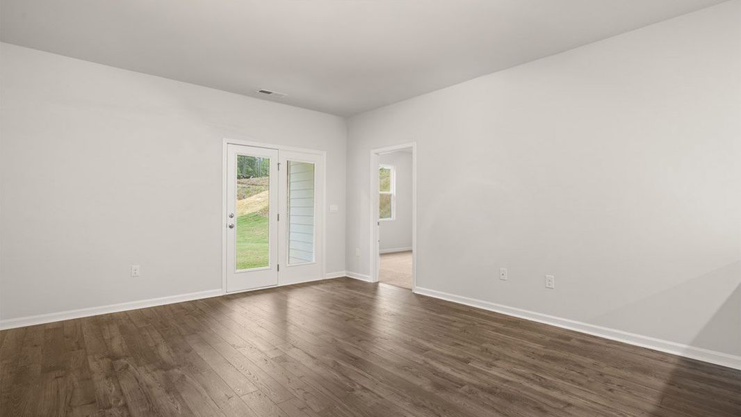 Spacious, unfurnished interior of a new home in Captain's Corner, Grovetown (Image 20). Spacious, unfurnished interior of a new home in Captain's Corner, Grovetown (Image 20).