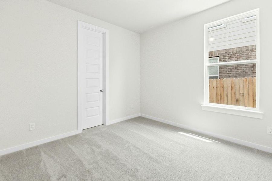 Spacious, unfurnished interior of a new home in Santa Rita Ranch, Liberty Hill (Image 24). Spacious, unfurnished interior of a new home in Santa Rita Ranch, Liberty Hill (Image 24).