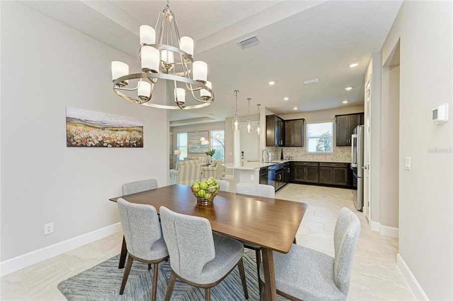 Furnished interior view inside a new home in , Bradenton (Image 39).