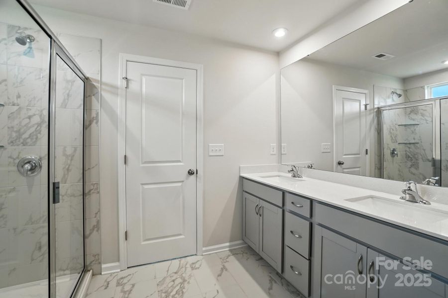 Furnished interior view inside a new home in Waxhaw Landing, Monroe (Image 4).
