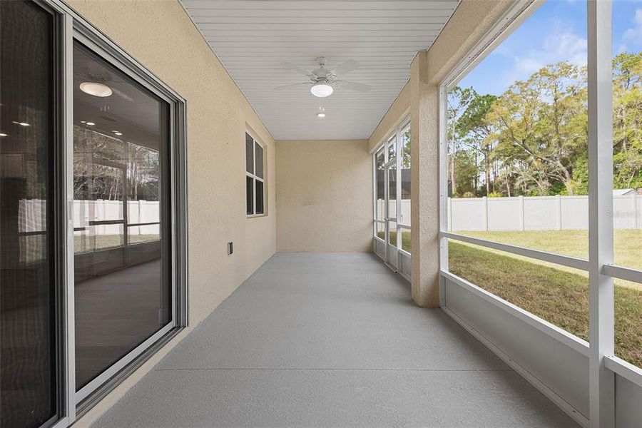 Exterior details and patio area of a home in , Palm Coast (Image 29).