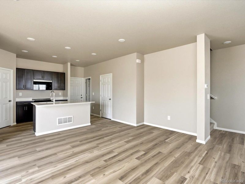 Spacious, unfurnished interior of a new home in York Station, Brighton (Image 19).