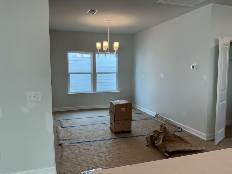 In-progress construction of a new home in Tea Farm: Presidents Series, Ravenel, SC (Image 14).