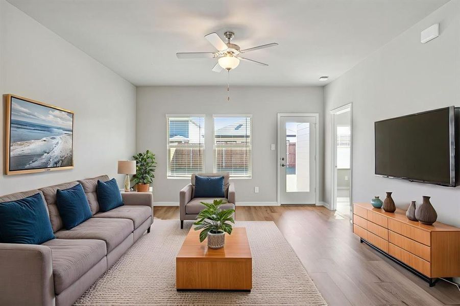 Photo is not of the actual home, but is an inspirational photo of builder’s model home and may depict options, furnishings, and/or decorator features that are not included.