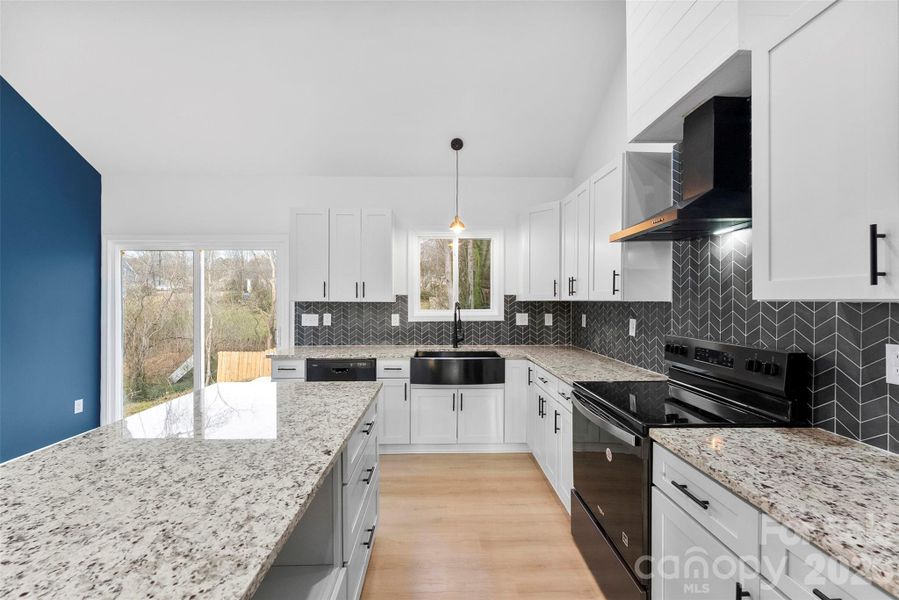 Furnished interior view inside a new home in , Cherryville (Image 29).