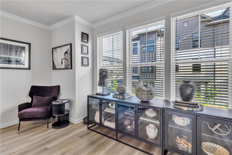 Furnished interior view inside a new home in , McDonough (Image 9).