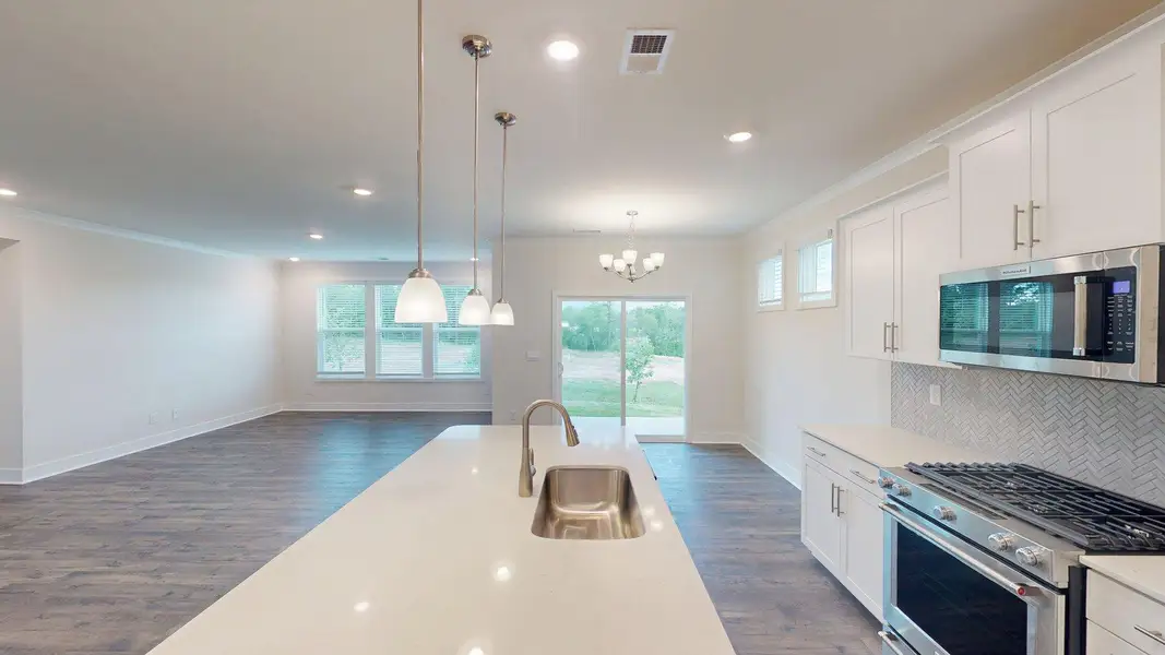 Furnished interior view inside a new home in Westport, York (Image 4).