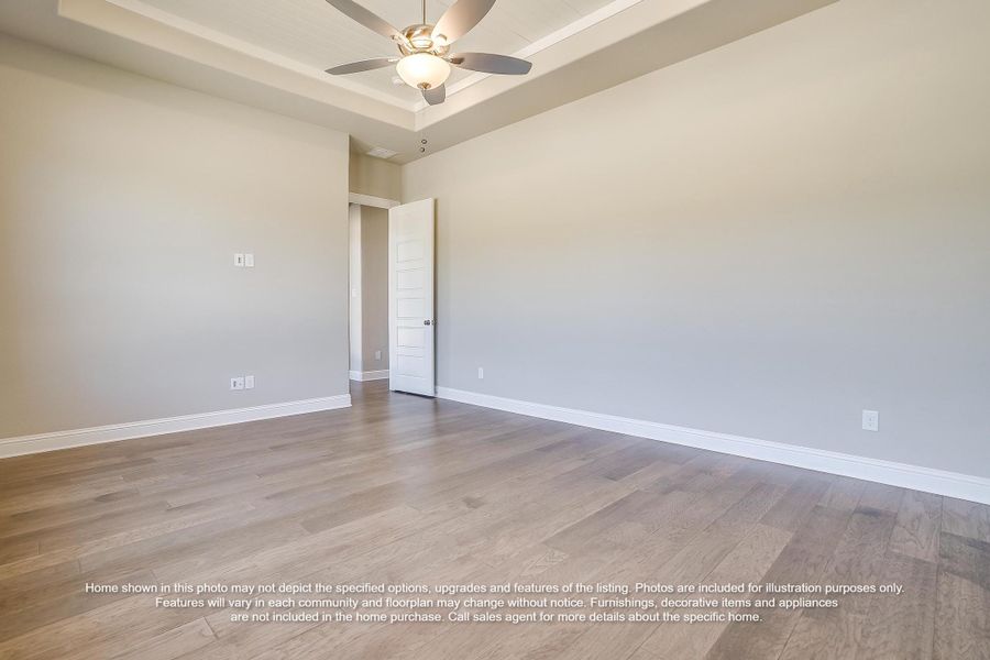 Spacious, unfurnished interior of a new home in Hightower Club, Waxahachie (Image 12).