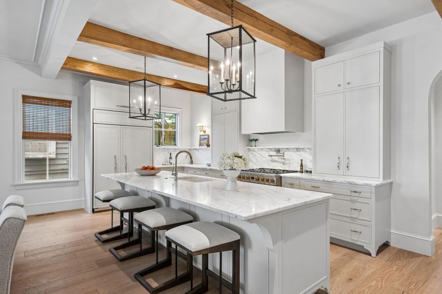 Furnished interior view inside a new home in , Charleston (Image 5).