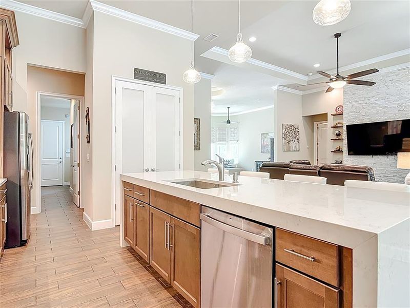 Furnished interior view inside a new home in , Ormond Beach (Image 42).