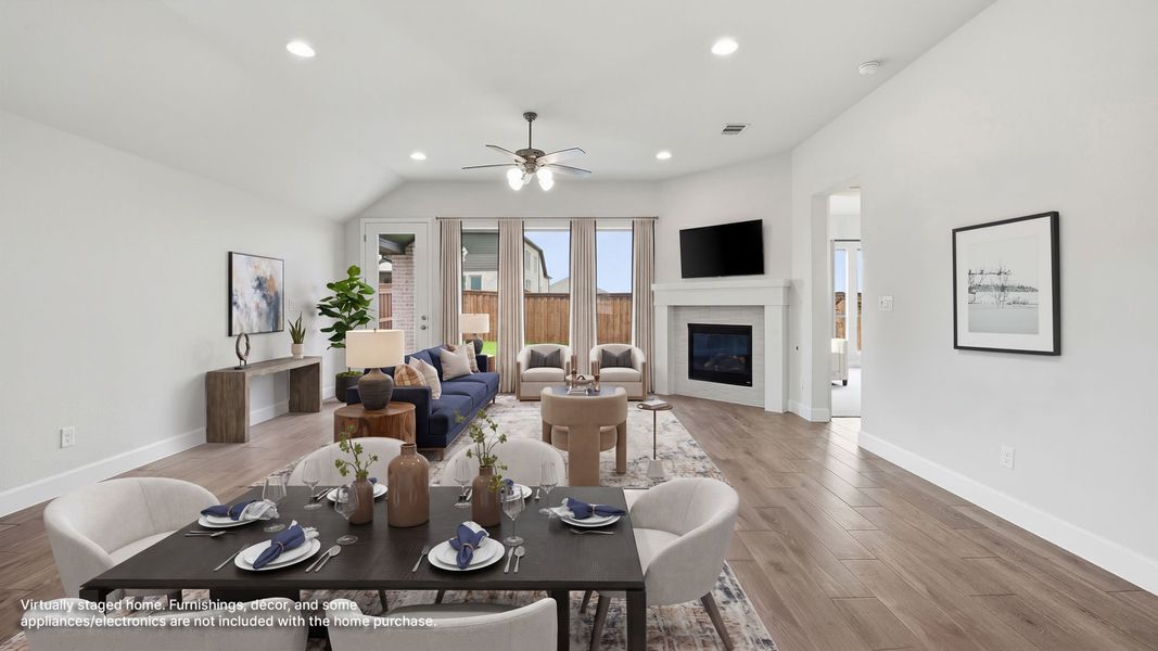 Furnished interior view inside a new home in Meraki, Forney (Image 9). Furnished interior view inside a new home in Meraki, Forney (Image 9).