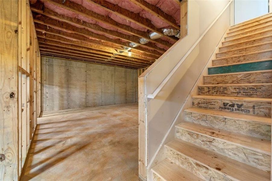 In-progress construction of a new home in Steeplechase, Hoschton, GA (Image 47).