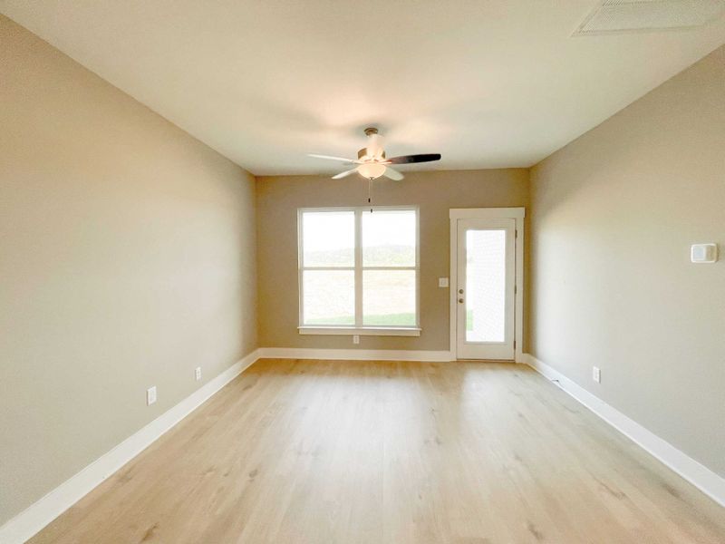 Spacious, unfurnished interior of a new home in Stonecrest Townhomes, Hendersonville (Image 6). Spacious, unfurnished interior of a new home in Stonecrest Townhomes, Hendersonville (Image 6).