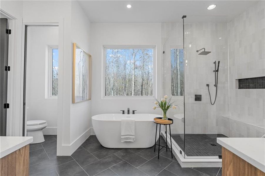 Furnished interior view inside a new home in Aster, Roswell (Image 12). Furnished interior view inside a new home in Aster, Roswell (Image 12).