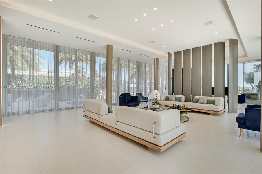 Furnished interior view inside a new home in , North Miami (Image 7). Furnished interior view inside a new home in , North Miami (Image 7).