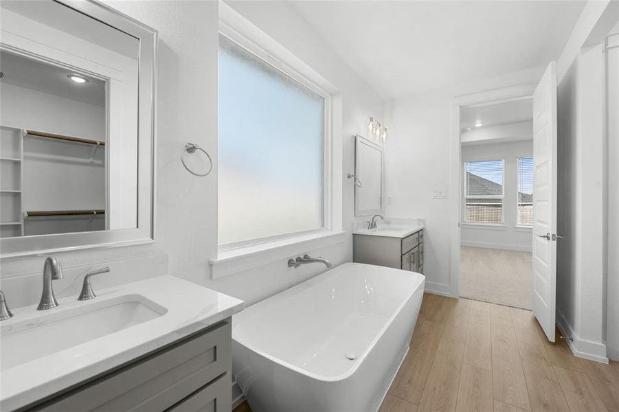 Furnished interior view inside a new home in Rosenthal Estates, Lorena (Image 8).