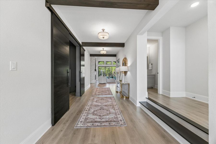 Furnished interior view inside a new home in , Fulshear (Image 6).