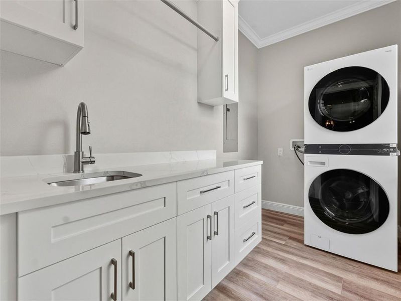 Furnished interior view inside a new home in , Tampa (Image 17). Furnished interior view inside a new home in , Tampa (Image 17).