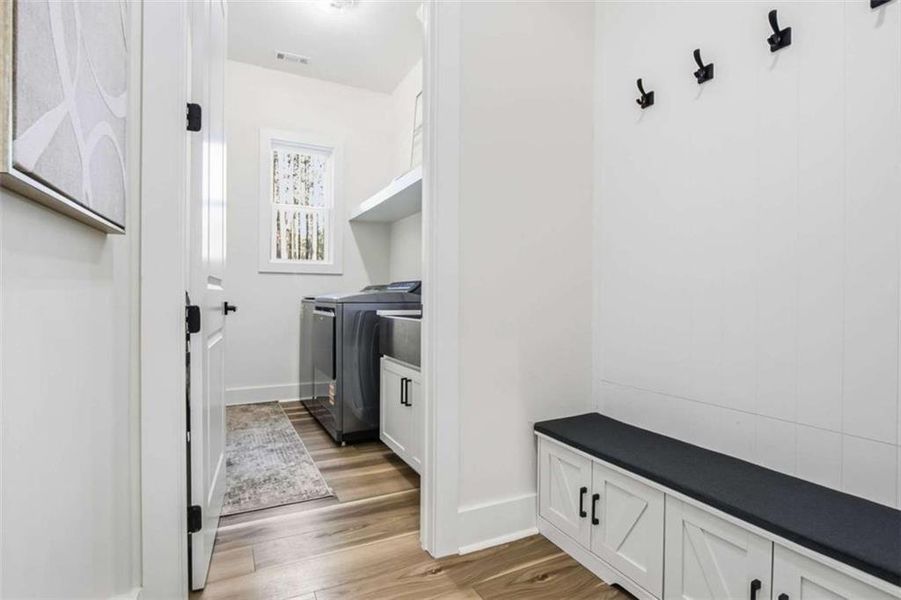 Furnished interior view inside a new home in , Winston (Image 49).