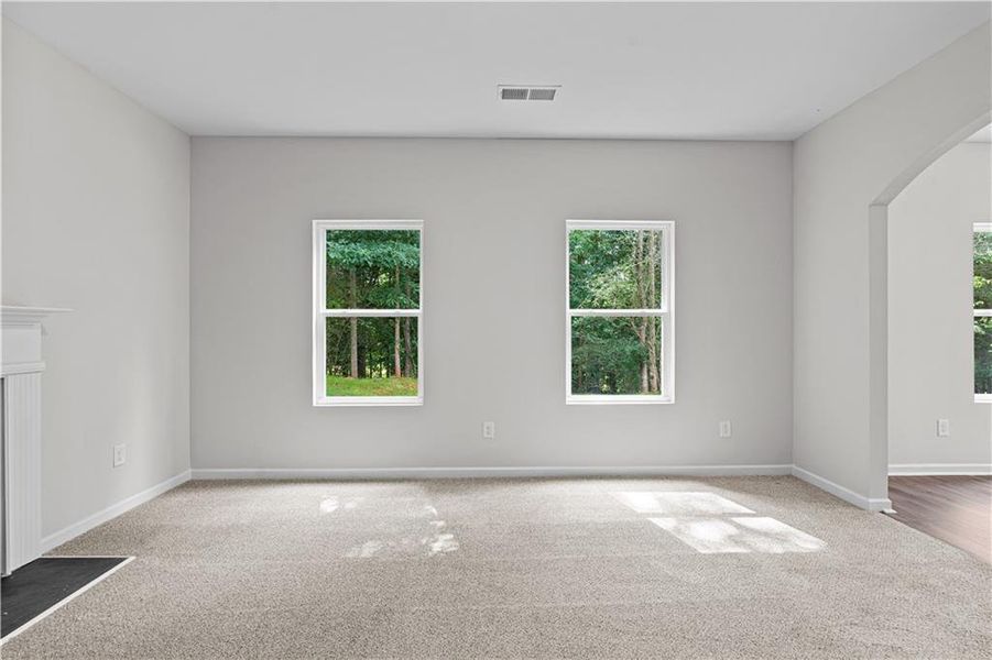 Spacious, unfurnished interior of a new home in , Villa Rica (Image 40). Spacious, unfurnished interior of a new home in , Villa Rica (Image 40).