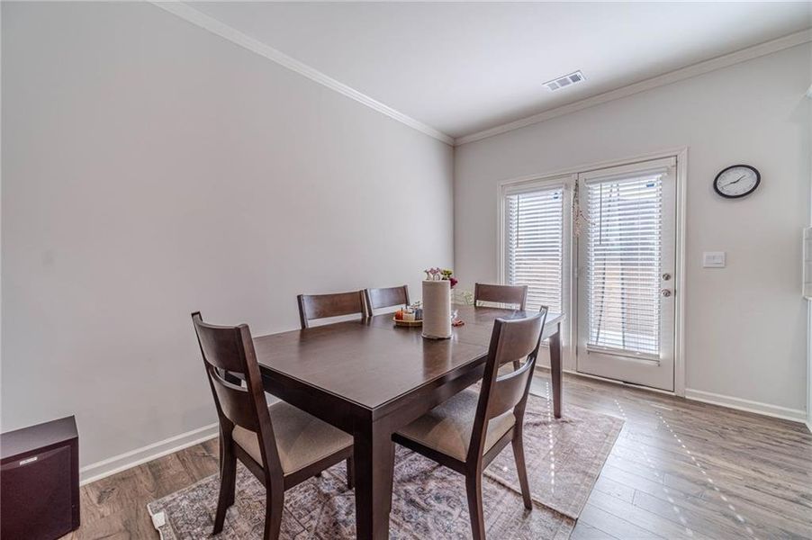 Furnished interior view inside a new home in , Buford (Image 7). Furnished interior view inside a new home in , Buford (Image 7).