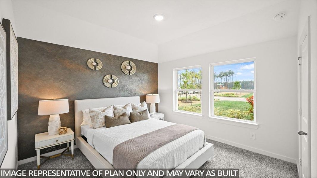 Furnished interior view inside a new home in Chapel Lakes, Montgomery (Image 17).