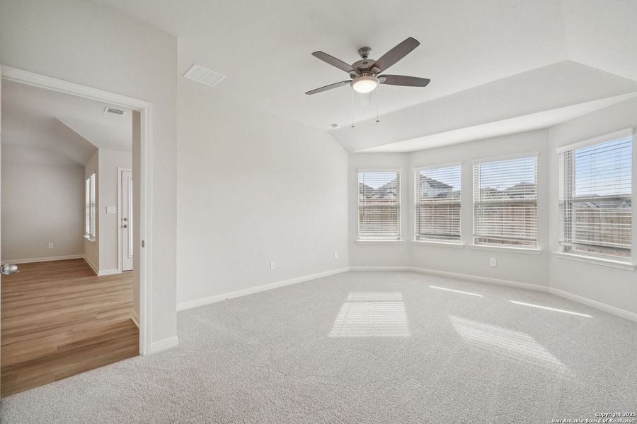 Spacious, unfurnished interior of a new home in Arcadia Ridge - Premier Series, San Antonio (Image 23). Spacious, unfurnished interior of a new home in Arcadia Ridge - Premier Series, San Antonio (Image 23).