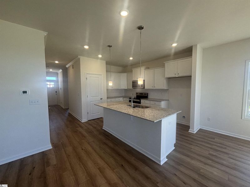 Furnished interior view inside a new home in Halton Oaks, Spartanburg (Image 4).